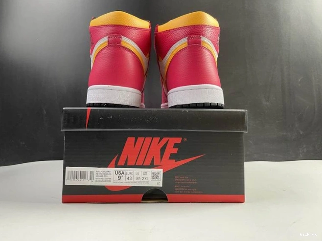 Rep MAX 1 Fusion Jordan 555088-603 Air High OGLight Red 0705